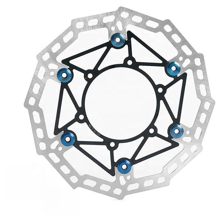 Custom 270mm Oversize Front Floating Brake Disc Rotor with Adapter Bracket for Surron Ultra Bee Sur-Ron