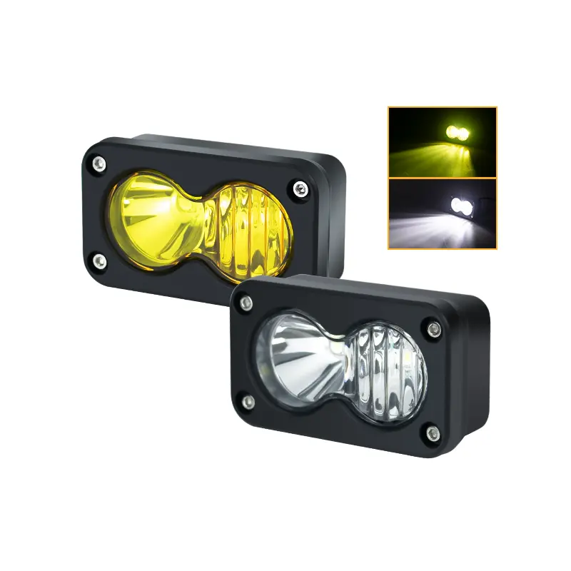 Fake baja light for surron lbx white or yellow lens